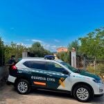 Un coche de la Guardia Civil de Valencia