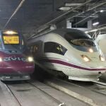 Uno de los trenes de Avlo