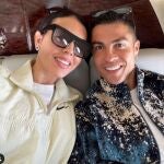 Georgina Rodríguez y Cristiano Ronaldo, en una imagen de su perfil