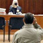 El acusado, durante el juicio