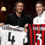 Maldini, junto a Sergio Ramos
