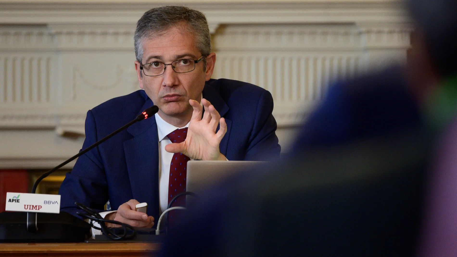 El gobernador del Banco de España, Pablo Hernández de Cos