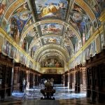 Biblioteca del Monasterio de San Lorenzo de El Escorial. EFE/Mariscal