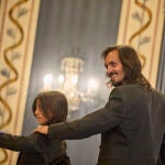 El bailaor sevillano Juan Manuel Fernández Montoya, conocido como Farruquito, baila junto a su hijo, conocido como Juan 'El Moreno Jesús Hellín / Europa Press