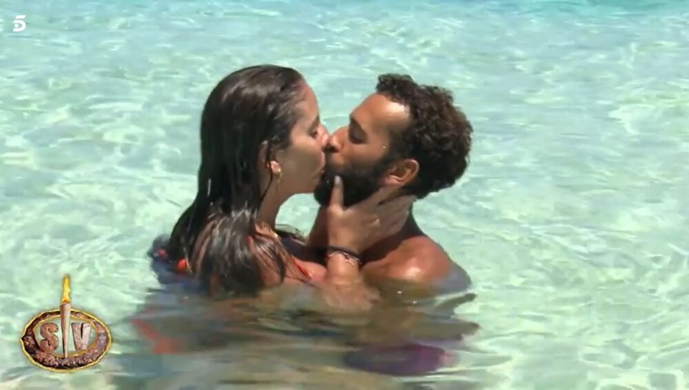 Anabel Pantoja y Omar Sánchez, el año pasado en 'Supervivientes'