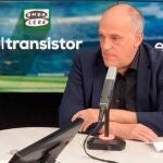 Javier Tebas fue entrevistado en 'El Transistor' de Onda Cero.