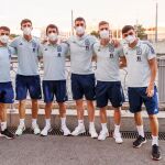Los seis futbolistas que disputan la Eurocopa (Eric García, Pau Torres, Oyarzabal, Unai Simón, Dani Olmo y Pedri) convocados para los Juegos