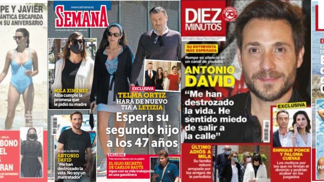 Revistas del corazón 30 junio 2021