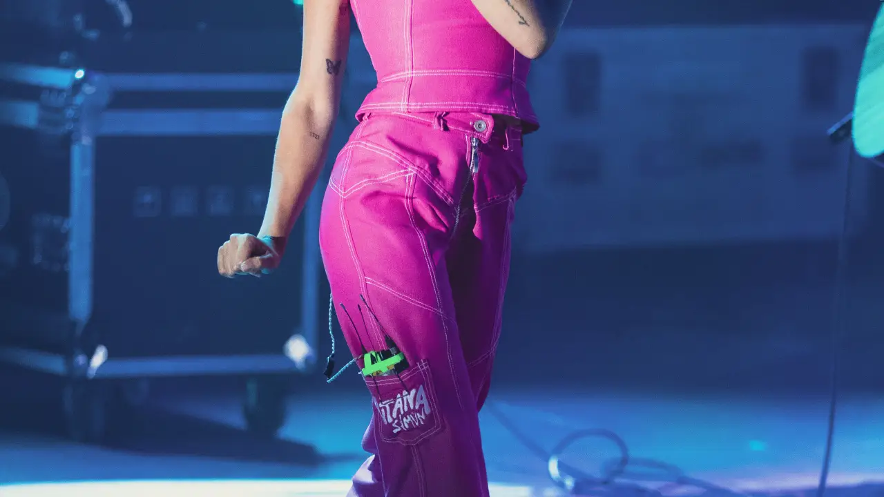 Aitana Ocaña en la presentación de su gira.