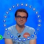 El concursante Pablo Díaz, durante su participación en 'Pasapalabra', el concurso de Antena 3.PASAPALABRA, ANTENA 301/07/2021