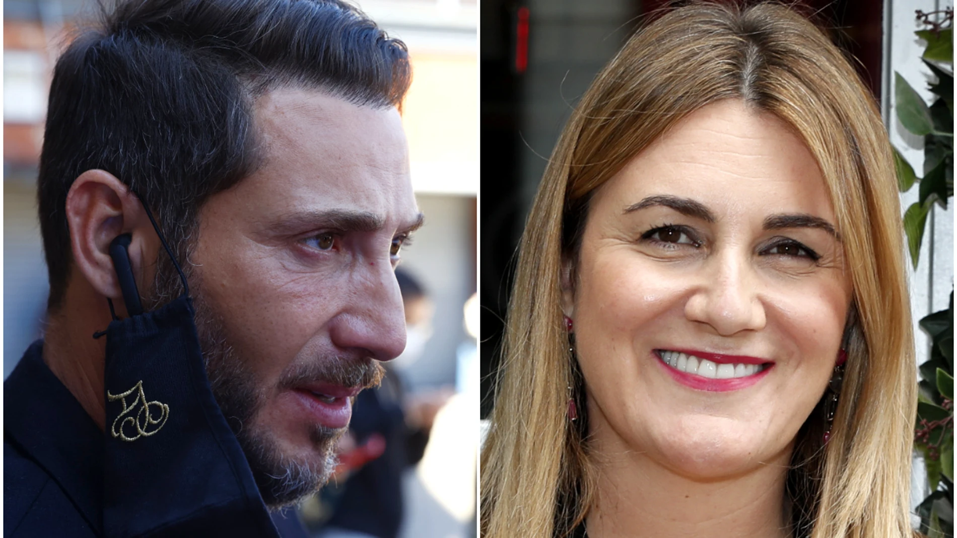 Antonio David y Carlota Corredera en un montaje de 'La Razón'