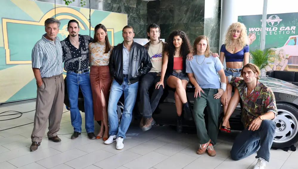 Rodaje de la nueva serie de Movistar “El inmortal”,con Álex García Jon Kortajarena, María Hervás, Teresa Riot, Francis Lorenzo, Marcel Borras, Jason Day, y Emilio Palaciosentre otros.