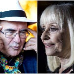 Albano Carrisi y Raffaella Carrà en un montaje de 'La Razón'