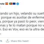 Martu Garrote carga contra VOX por el crimen de Samuel