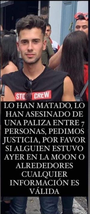 Samuel Luiz tenía 24 años