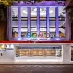 Fachada del Teatro del Soho CaixaBank, en Málaga