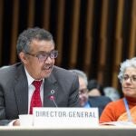 El director general de la Organización Mundial de la Salud, Tedros Adhanom Ghebreyesus