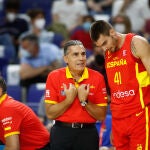 Scariolo, con Juancho Hernangómez