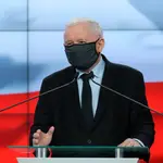 El líder del partido ultraconservador polaco Ley y Justicia (PiS), Jaroslaw Kaczynski