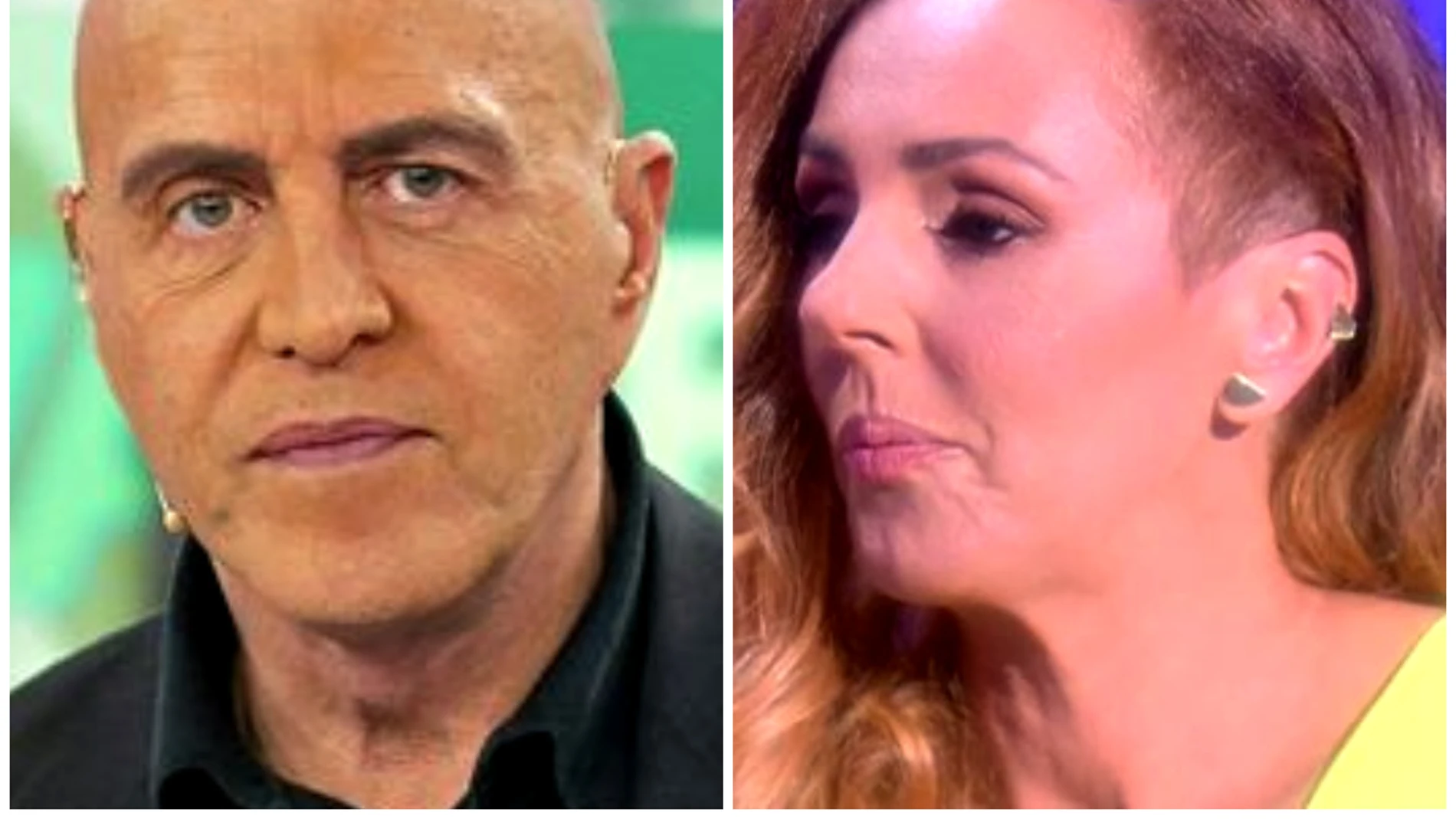 Kiko Matamoros y Rocío Carrasco en un montaje de 'La Razón'