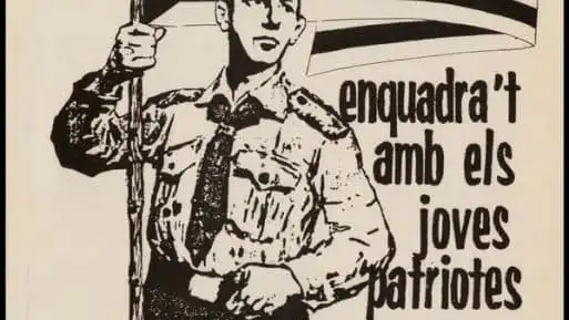 Cartel copiado de los nazis