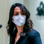 La presidenta de Ciudadanos, Inés Arrimadas