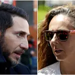 Antonio David y Rocío Carrasco en un montaje de 'La Razón'