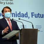 El presidente de la Junta de Castilla y León, Alfonso Fernández Mañueco