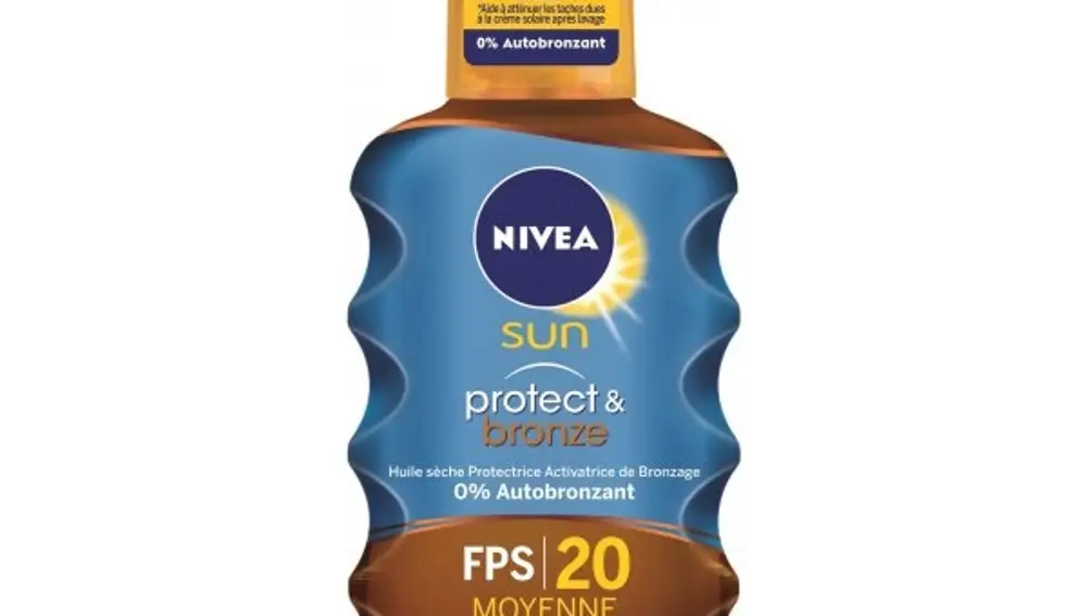 Aceite Seco Protector y Bronceador de Nivea