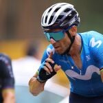 Alejandro Valverde, durante una de las etapas de este Tour