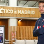 Ismael Gutiérrez con el Atlético de Madrid.