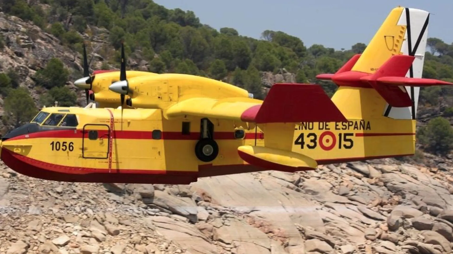 Hidroavión del ejercito. @FlightradarCat