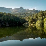 Panorámica del río Guadarrama a su paso por la Comunidad de Madrid