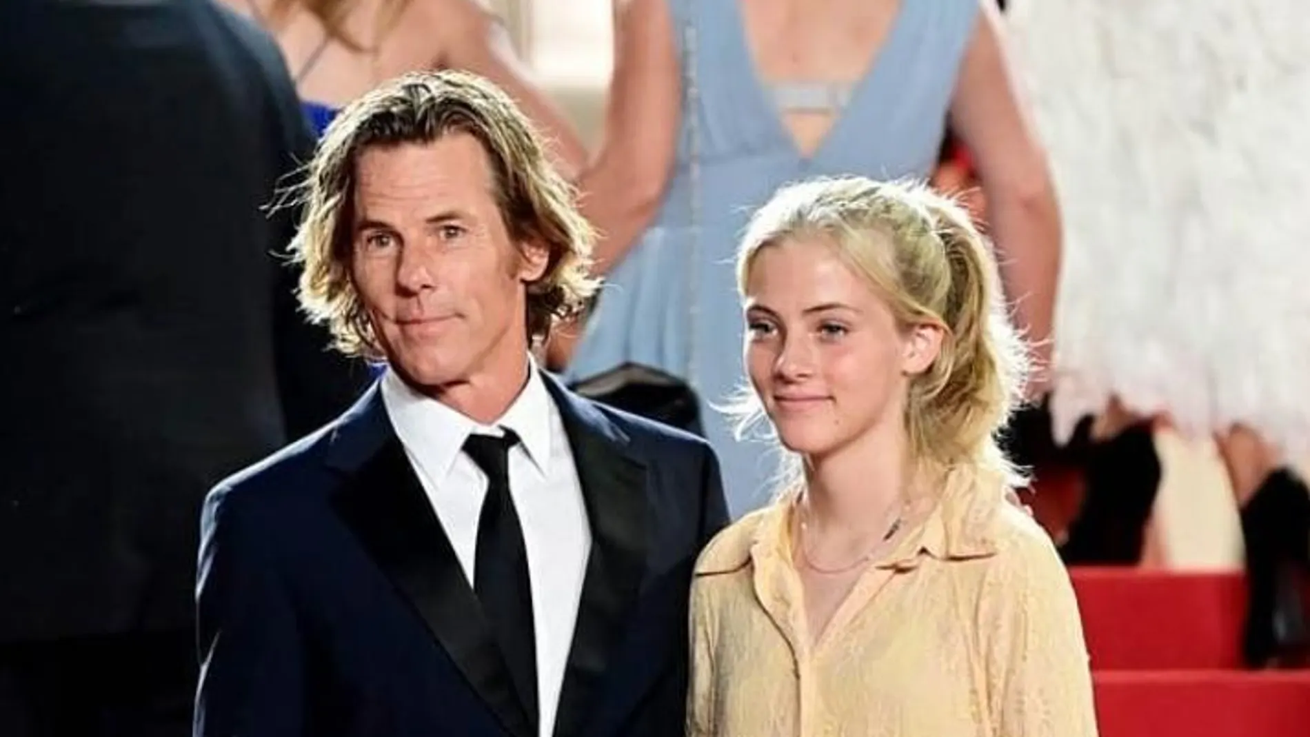 Danny Moder y su hija Hazel Moder Roberts