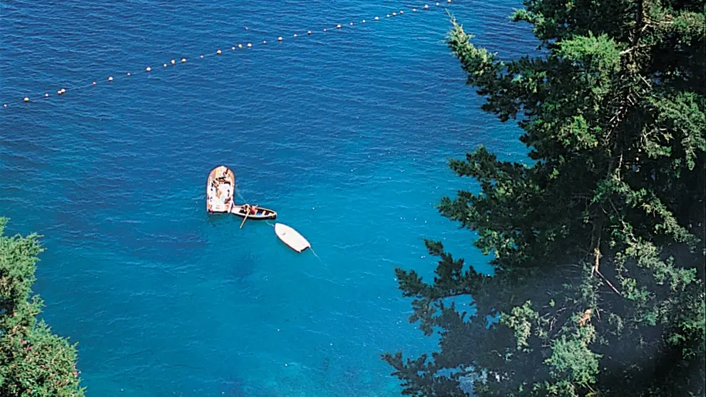 Vista desde el ascensor del Hotel Santa Caterina