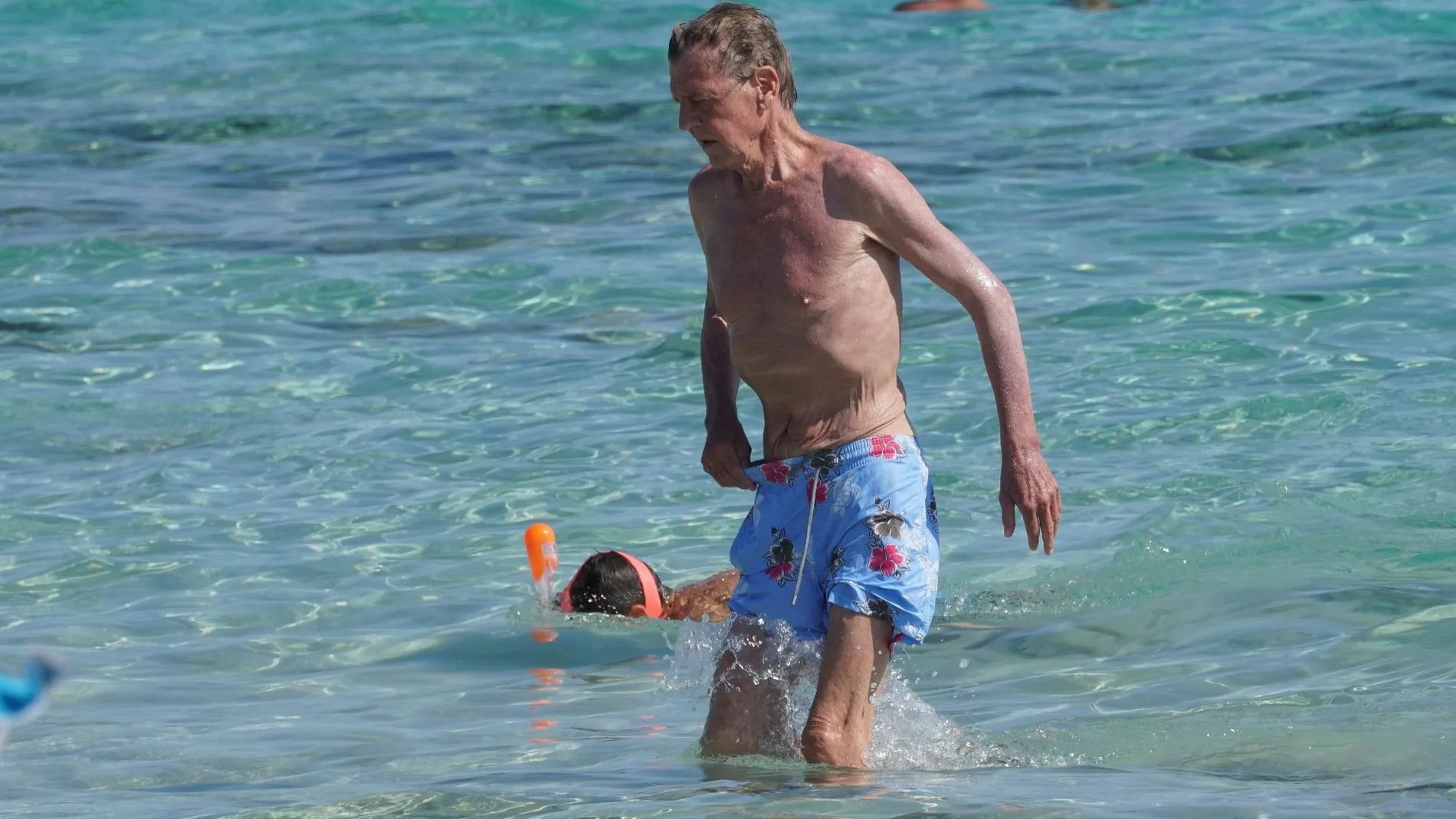 Ernst of Hannover on holidays in Formentera, 18 July 2021