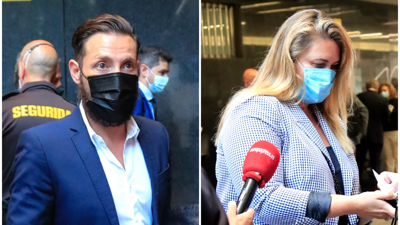 Antonio David Flores y su tenso reencuentro con Carlota Corredera: nos 'colamos' en el juicio