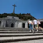Visitantes en el Valle de los Caídos