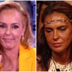 Rocío Carrasco y Olga Moreno en un montaje de 'La Razón'