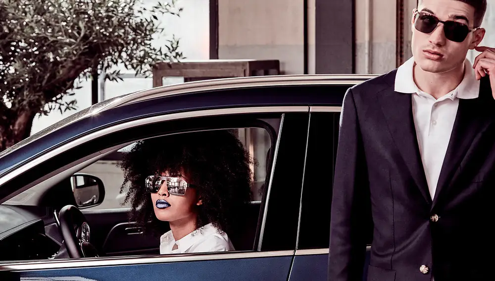 Una imagen de la campaña conjunta de Mercedes Benz-AMG y ic! berlin