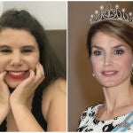 Carla Vigo y la Reina Letizia en un montaje de La Razón