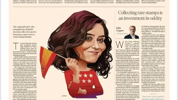 Artículo de "Financial Times" sobre Díaz Ayuso