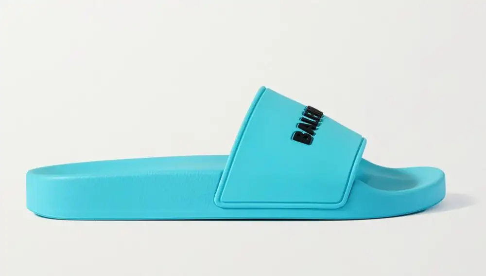Chanclas de goma con logo en relieve