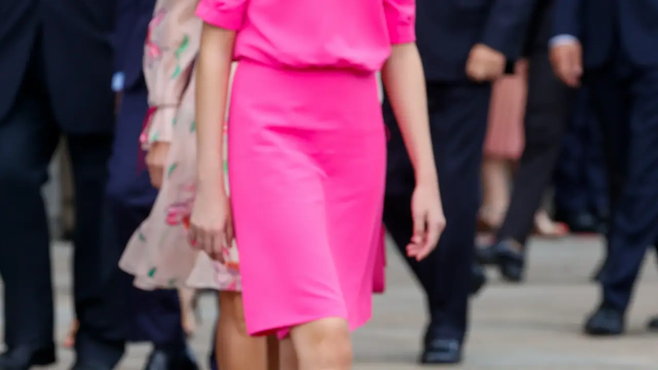 La infanta Leonor en Santiago de Compostela