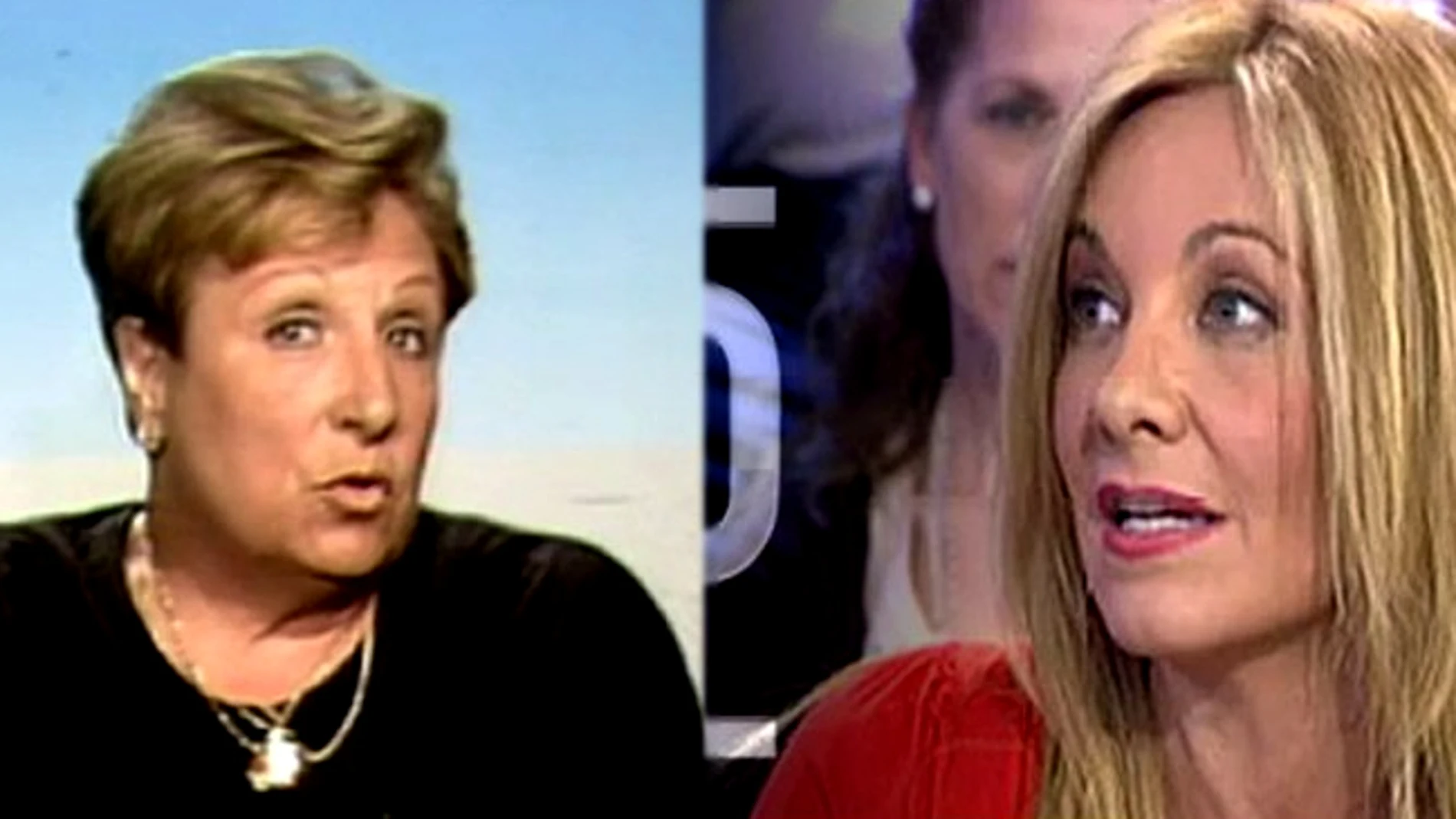 Belén Rodríguez y su madre ya fallecida, Chari Gómez