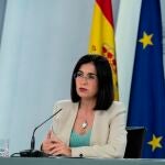 La ministra de Sanidad, Carolina Darias
