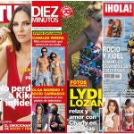 Portadas de las revistas del corazón