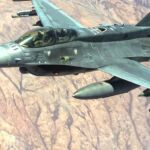 Un F-16C / D Block 72 en vuelo, colo los adquiridos por Marruecos