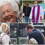 Funeral de Menchu Álvarez del Valle celebrado en la localidad asturiana de El Carmen