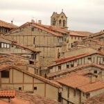 Vista de los tejados de Frías.